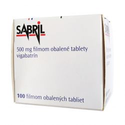 Сабрил (Вигабатрин) таблетки 500мг №100 (100 таблеток) в Нижнем Новгороде и области фото