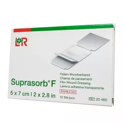 Супрасорб Ф (Suprasorb F) стер. пленка для перевязки ран 5*7см 10шт в Москве и области фото