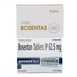 Бозентан (Bosentas Bosenzer, генерик Траклир) табл. 125мг №20 в Москве и области фото