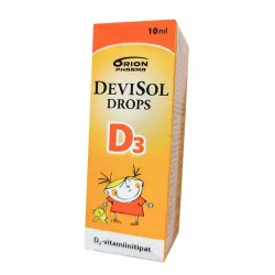 Девисол дропс Д3 финский (Devisol drops D3) фл. 10мл в Москве и области фото