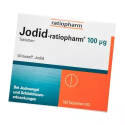 Йодид Ратиофарм (Калия Йодид) ГЕРМАНИЯ Ratiopharm 100мкг таб. №100 в Москве и области фото
