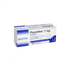 Фторид натрия Fluoretten 2.2 мг (1мг чистого иона фторида) таб. №300! в Москве и области фото