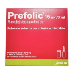 Префолик (Prefolic) ампулы 15мг 3мл №5 в Москве и области фото