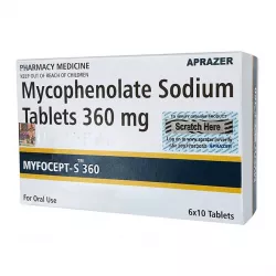 Майфортик, Феломика аналог (Myfocept-S 360) 360мг таб. №60 в Москве и области фото