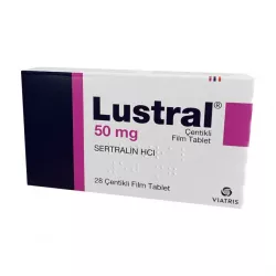 Золофт импортный Pfizer (под названием Lustral) 50мг таб. №28 в Москве и области фото