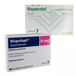 Рисполепт таб. 4мг (название Rispolept / Risperdal) №20 в Москве и области фото