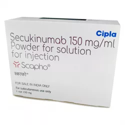 Секукинумаб Козэнтикс аналог :: Secukinumab (Scapho) 150мг лиофил. д/р-ра для п/к введ №1 в Москве и области фото