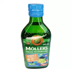 Рыбий жир Меллер Moller omega 3 (Mollers) р-р с фруктовым вкусом Европа 250мл в Москве и области фото