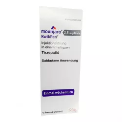 Мунджаро 2,5 мг / доза 4 дозы :: Тирзепатид Mounjaro KwikPen в Москве и области фото