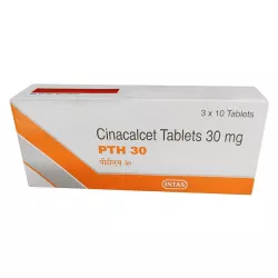 Цинакальцет 30 Мимпара полный аналог 30 мг :: PTH 30  таб. №10 фото