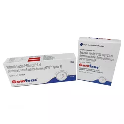 Терипаратид (Форстео аналог) 250 мкг/мл, Gemfrac р-р для п/к введ, 2.4 мл №1 в Москве и области фото