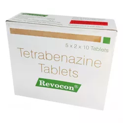 Тетрабеназин (Нормокинезтин полный аналог) 25мг Revocon таб. №100 в Москве и области фото