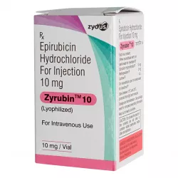 Эпирубицин 10мг лиофилизат Zyrubin фл №1 в Москве и области фото